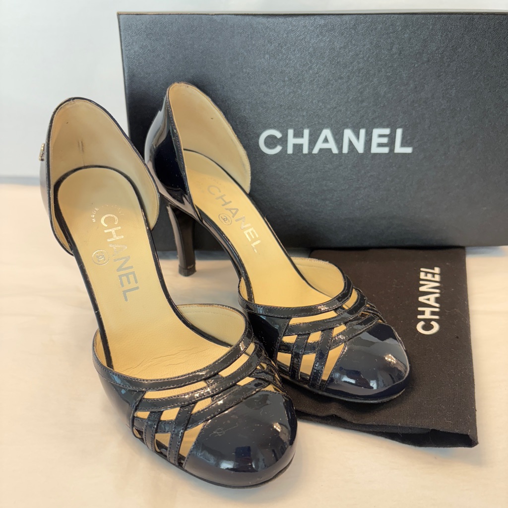 Chanel Patent Leather D’orsay Pump